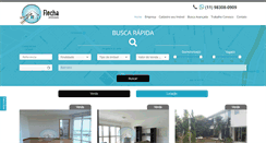 Desktop Screenshot of flechaimoveis.com